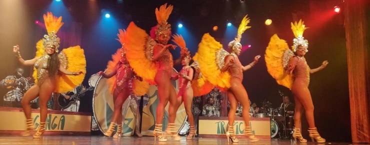 Ginga Tropical Rio Carnival Show Event flyer