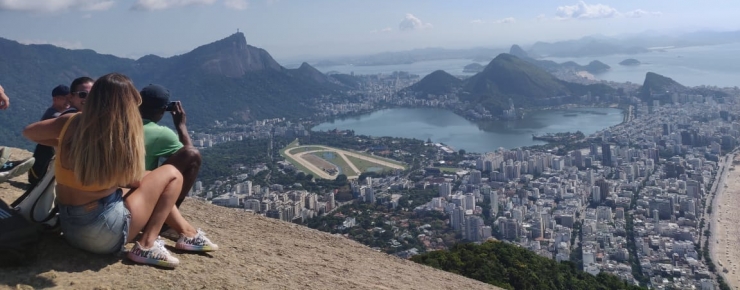 Hiking Rio – Dois Irmaos and Vidigal Favela Event flyer