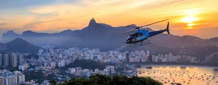 Rio de Janeiro Helicopter Tour Event flyer